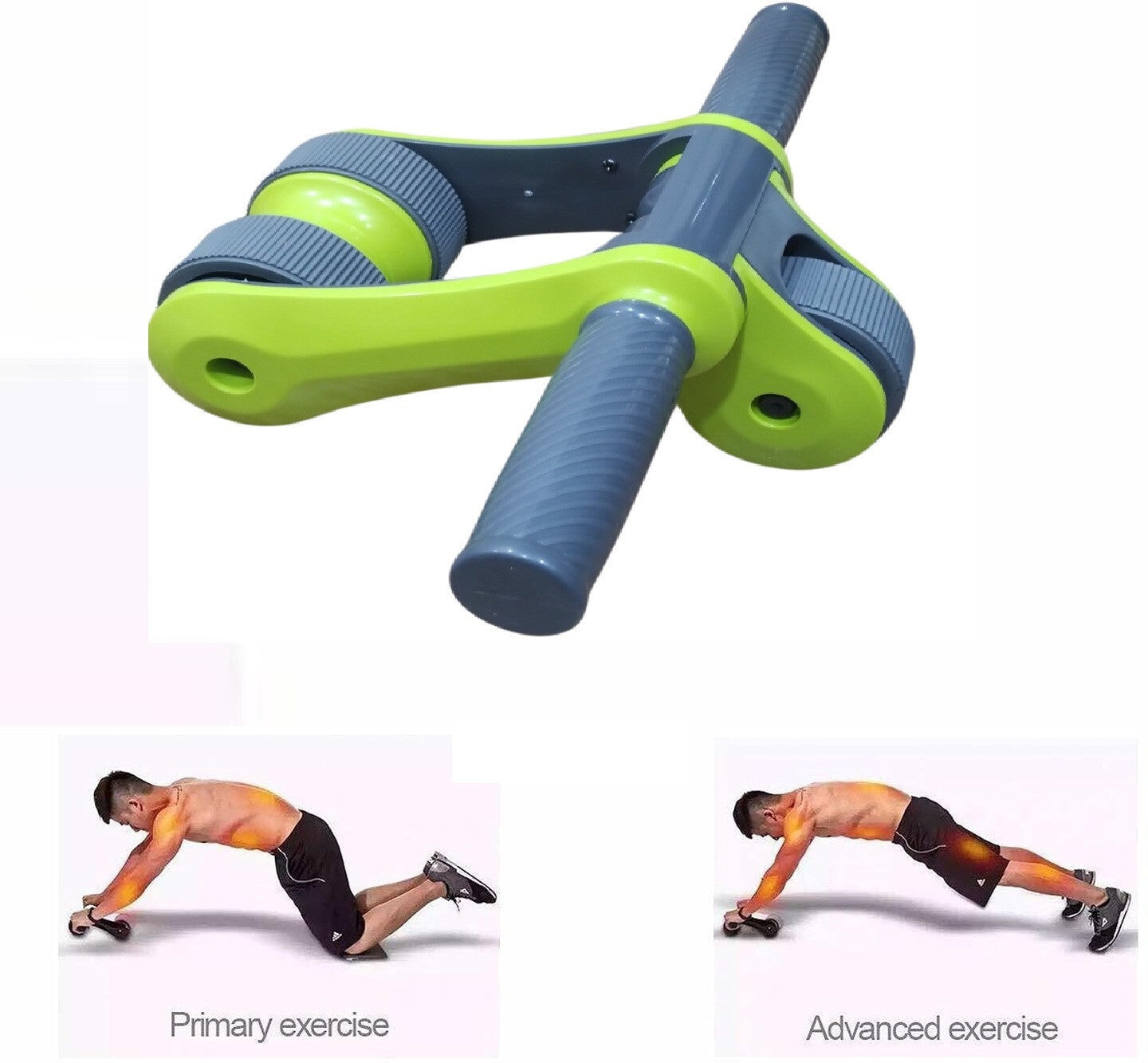 Abs Roller Gym Equipment Ab Wheel Anti Skid Wheels